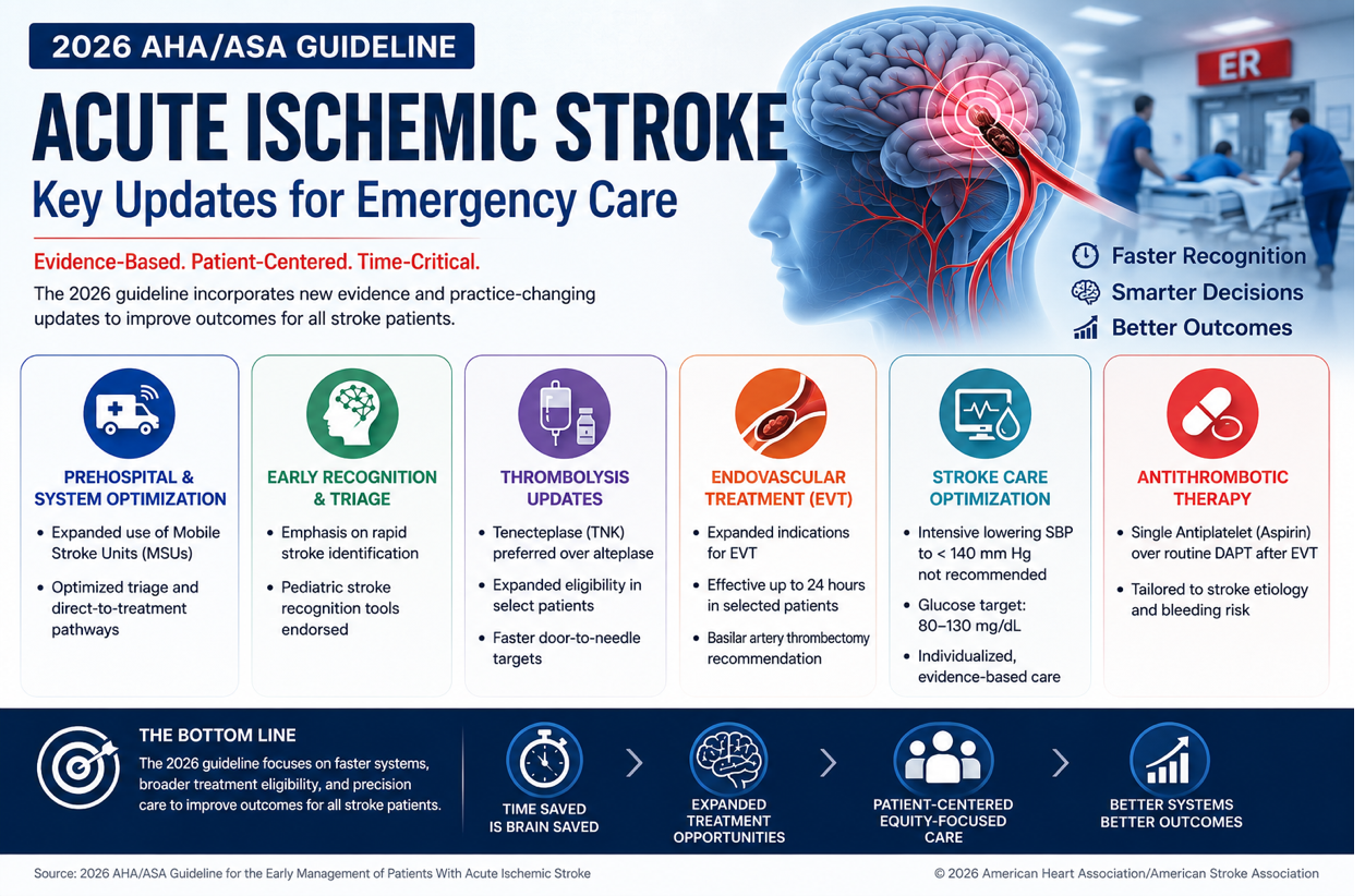 Management of Acute Ischemic Stroke 2026 guideline
