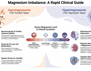 Magnesium Disorders: A Rapid Review for the Emergency Department