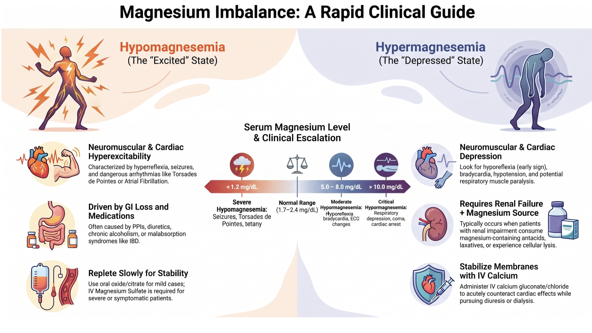 Magnesium Disorders: A Rapid Review for the Emergency Department