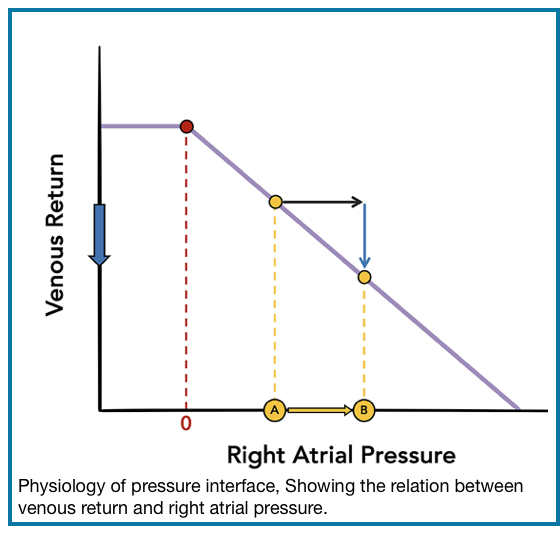 right atrial pressure